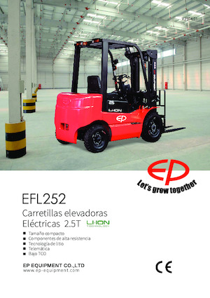 Chariots élevateurs frontaux  electriques EP EFL252
