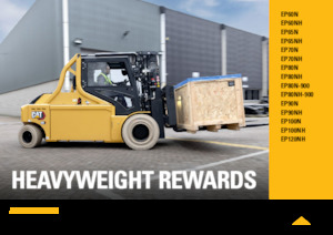 Chariots élevateurs frontaux  electriques Caterpillar EP80N