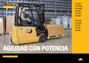 Chariots élevateurs frontaux  electriques Caterpillar EP100N