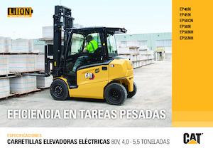 Chariots élevateurs frontaux  electriques Caterpillar EP45N