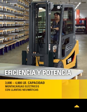 Chariots élevateurs frontaux  electriques Caterpillar EPC3000