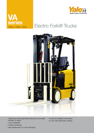 Chariots élevateurs frontaux  electriques Yale ERC18VA