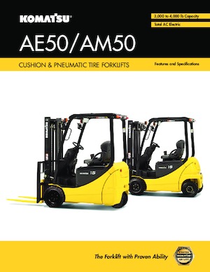 Chariots élevateurs frontaux  electriques Komatsu FB20MU-12