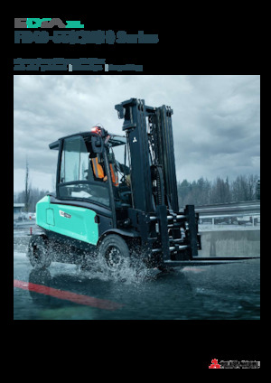 Chariots élevateurs frontaux  electriques Mitsubishi FB40N  