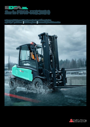 Chariots élevateurs frontaux  electriques Mitsubishi FB40N  