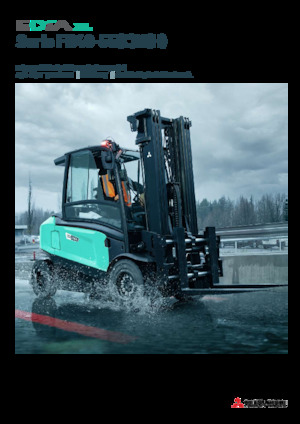 Chariots élevateurs frontaux  electriques Mitsubishi FB40N  