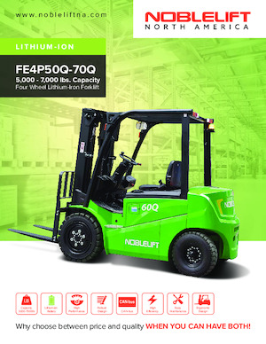 Chariots élevateurs frontaux  electriques Noblelift FE4P70Q