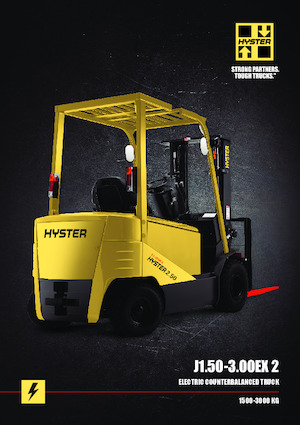 Chariots élevateurs frontaux  electriques Hyster J3.00EX 2