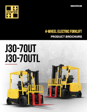 Chariots élevateurs frontaux  electriques Hyster J70UT