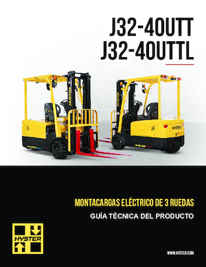 Chariots élevateurs frontaux  electriques Hyster J32UTT