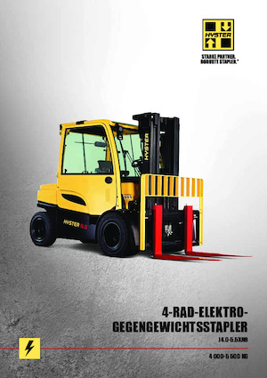 Chariots élevateurs frontaux  electriques Hyster J5.0XN