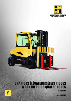 Chariots élevateurs frontaux  electriques Hyster J5.0XN