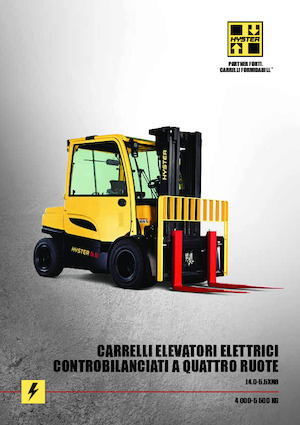 Chariots élevateurs frontaux  electriques Hyster J5.0XN