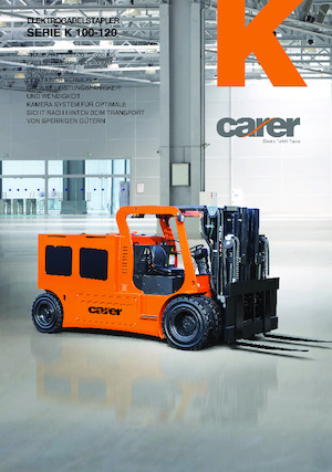 Chariots élevateurs frontaux  electriques Carer K 100 