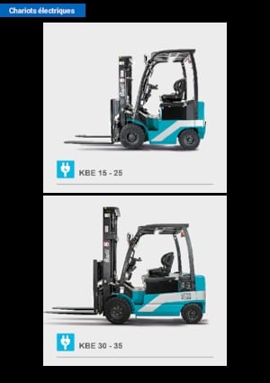 Chariots élevateurs frontaux  electriques Baoli KBE 30