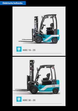 Chariots élevateurs frontaux  electriques Baoli KBE 30