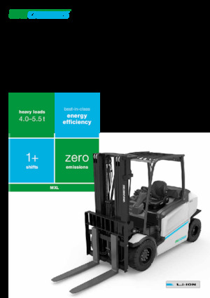 Chariots élevateurs frontaux  electriques UniCarriers MXL-55H