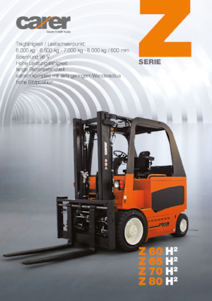 Chariots élevateurs frontaux  electriques Carer Z 70 H²