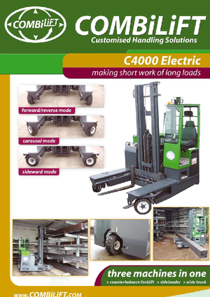 Chariots élévateurs multidirectionnels diesel Combi-Lift C 4000 E