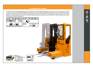 Chariots élévateurs électriques multidirectionnels OMG LAT 30