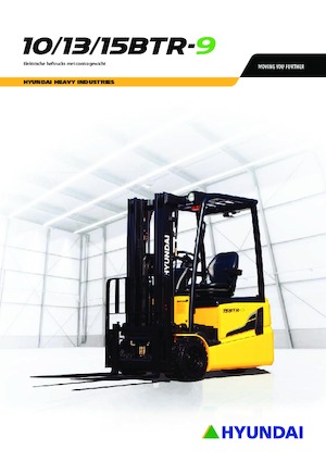 Chariots élevateurs frontaux  electriques Hyundai 10 BTR-9