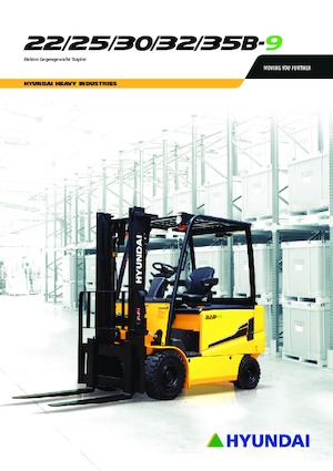 Chariots élevateurs frontaux  electriques Hyundai 32B-9