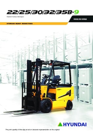 Chariots élevateurs frontaux  electriques Hyundai 32B-9