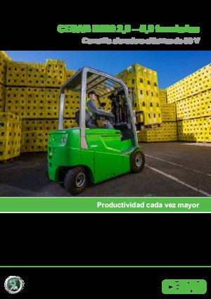 Chariots élevateurs frontaux  electriques Cesab B 640