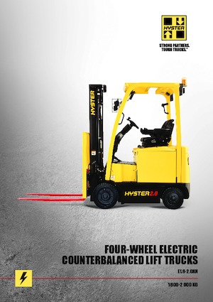 Chariots élevateurs frontaux  electriques Hyster E1.6XN