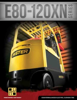 Chariots élevateurs frontaux  electriques Hyster E100XN