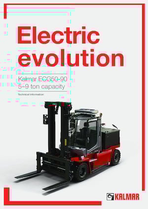 Chariots élevateurs frontaux  electriques Kalmar ECG50-6