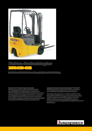 Chariots élevateurs frontaux  electriques Jungheinrich EFG 113