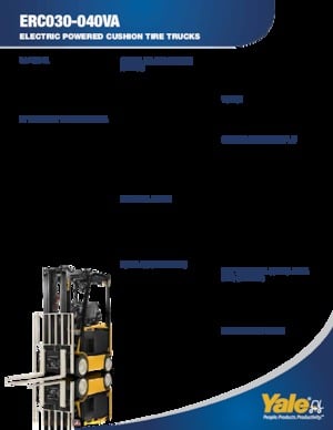 Chariots élevateurs frontaux  electriques Yale ERC030VA