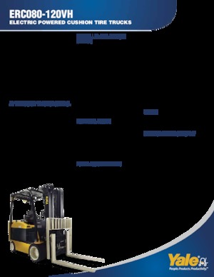 Chariots élevateurs frontaux  electriques Yale ERC100VH