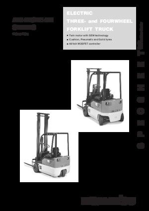Chariots élevateurs frontaux  electriques Komatsu FB 12 M 2 R