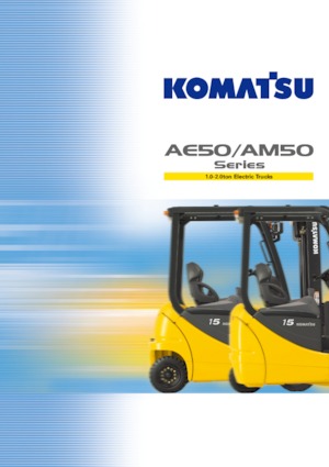 Chariots élevateurs frontaux  electriques Komatsu FB14-12