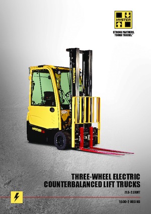 Chariots élevateurs frontaux  electriques Hyster J1.8XNT (LWB)