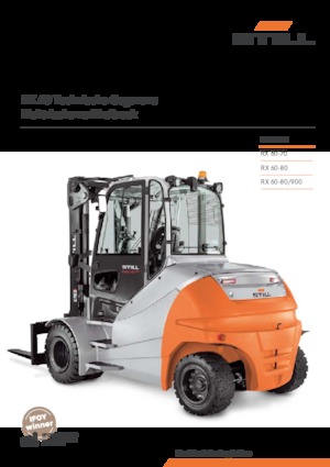 Chariots élevateurs frontaux  electriques Still RX 60-70