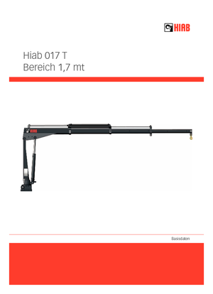 Grues de chargement électriques Hiab 017 T-1 ELT