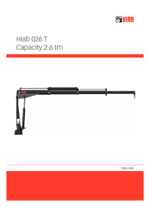 Grues de chargement électriques Hiab 026 T-1 ELT