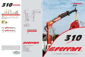 Grues de chargement électriques Ferrari® 310 A1 E 