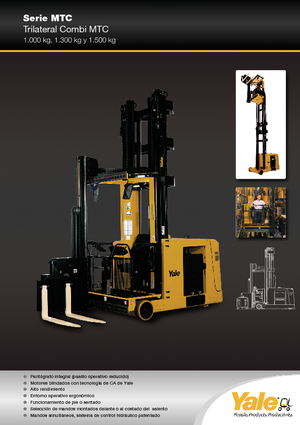 Chargeurs latéraux électriques Yale MTC13