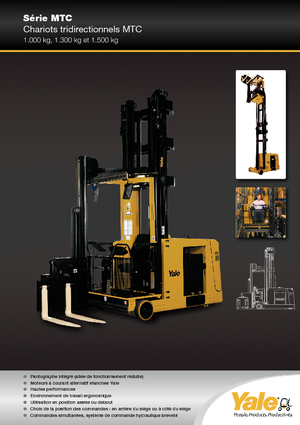Chargeurs latéraux électriques Yale MTC13