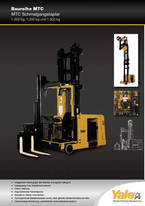 Chargeurs latéraux électriques Yale MTC13