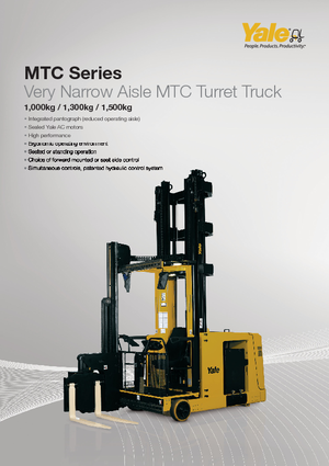 Chargeurs latéraux électriques Yale MTC13