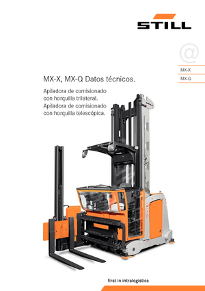Chargeurs latéraux électriques Still MX-X