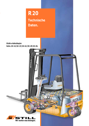 Chariots élevateurs frontaux  electriques Still R 20-20