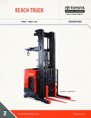 Chariots élévateurs pousseurs électriques Toyota 9BDRU13