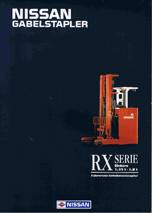 Chariots élévateurs pousseurs électriques Nissan JHC 01 L 18 CU