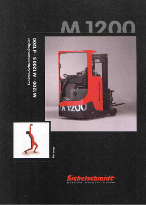 Chariots élévateurs pousseurs électriques Sichelschmidt M 1214 ASM